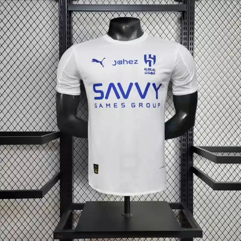 Al-Hilal SC Extérieur Version Joueur Blanc 2025/2026