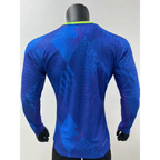 Brésil Extérieur Version Joueur Manches Longues 2025/2026