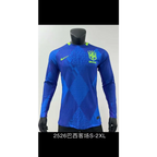 Brésil Extérieur Version Joueur Manches Longues 2025/2026