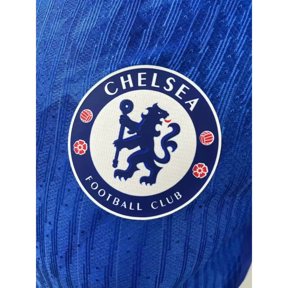 Chelsea Domicile Version Joueur Manches Longues 2025/2026
