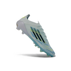 Crampons Adidas F50 Blanche et bleu