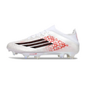 Crampons Adidas F50 Blanche et rouge