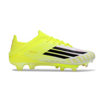 Crampons Adidas F50 Jaune et Blanche