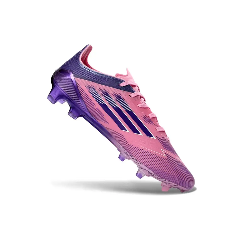 Crampons Adidas F50 Rose et violette