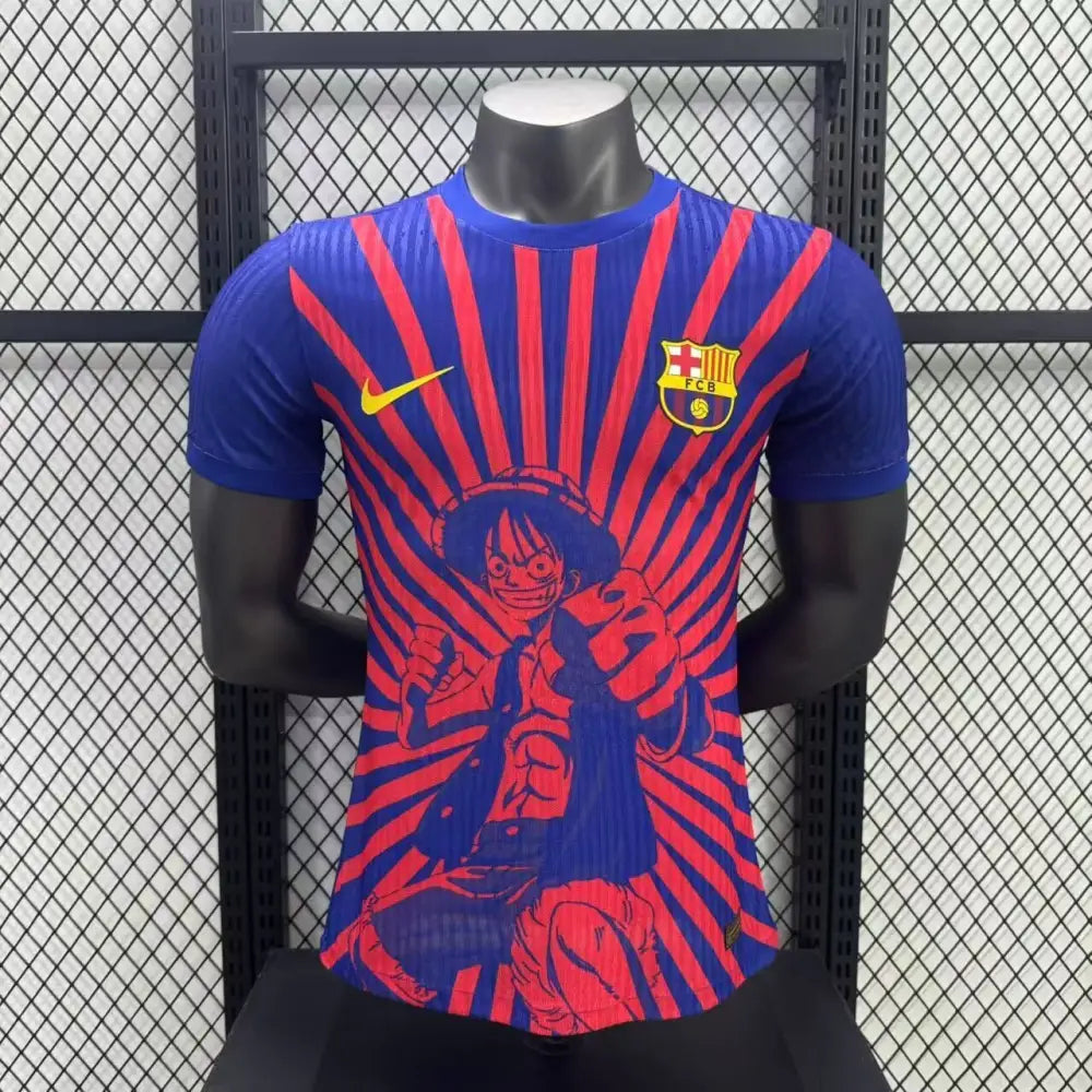 FC Barcelone Domicile Luffy Version Joueur 2025/2026