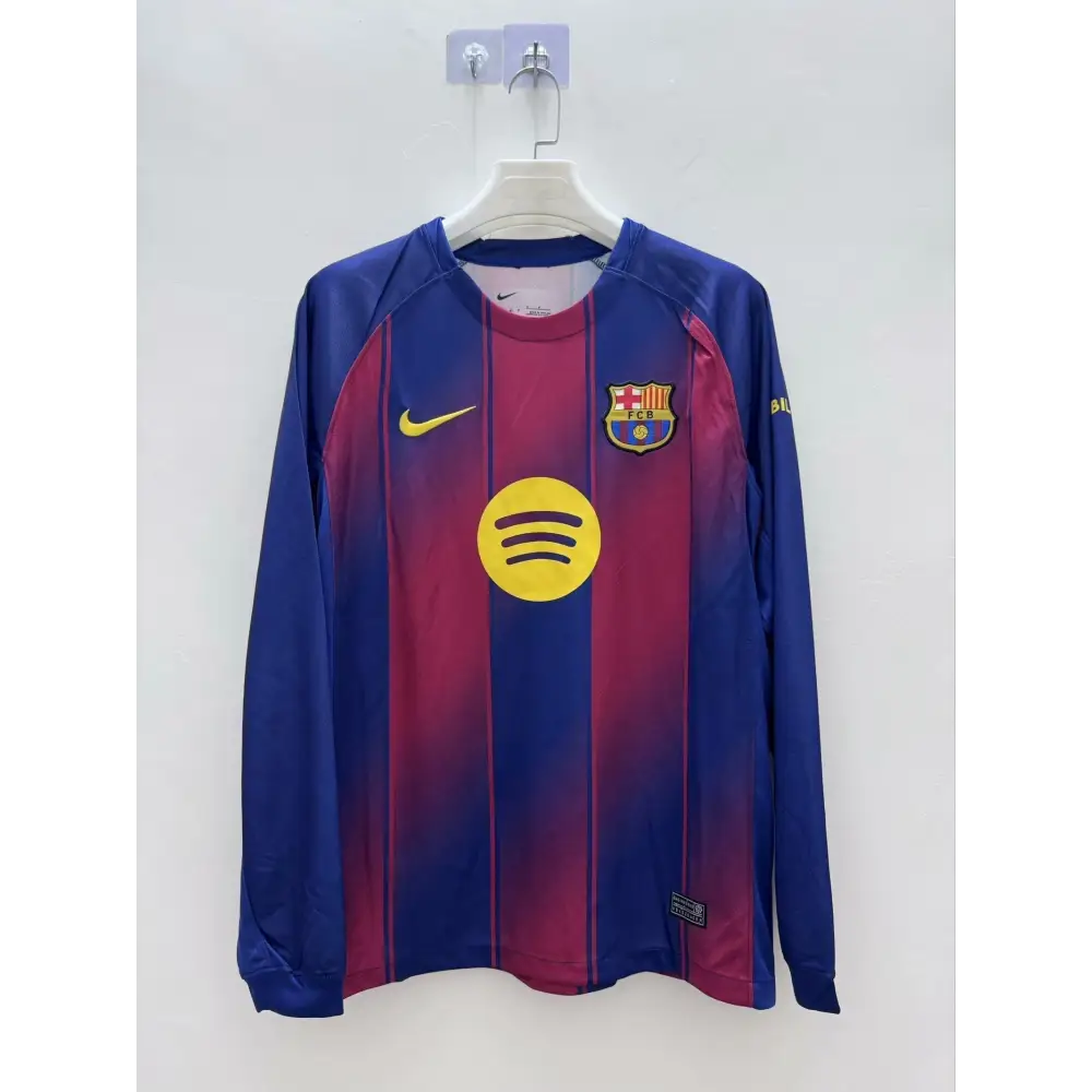 FC Barcelone Domicile manches longues 2025/2026