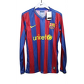 FC Barcelone Retro Domicile Manches Longues 2009/2010