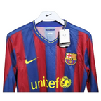 FC Barcelone Retro Domicile Manches Longues 2009/2010