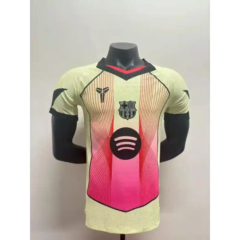 FC Barcelone Spécial Edition Jaune/Rose Version Joueur 2025/2026