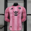 Inter Miami CF Domicile Version Joueur Manches Longues 2025/2026