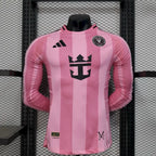 Inter Miami CF Domicile Version Joueur Manches Longues 2025/2026