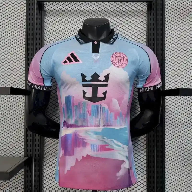Inter Miami CF Edition Bleu/Rose Version Joueur 2025/2026