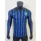 Inter Milan Domicile Version Joueur Manches Longues 2025/2026
