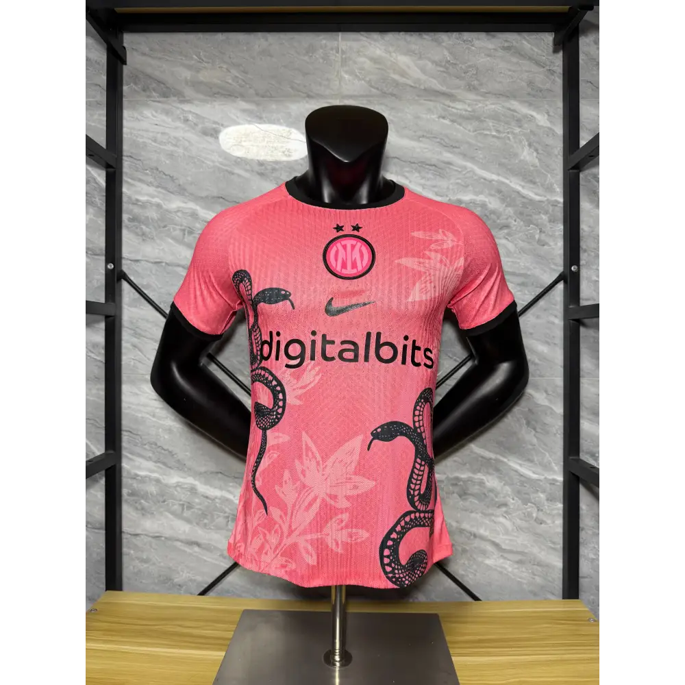 Inter Milan Edition Rose Version Joueur 2025/2026