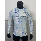 Inter Milan Extérieur Manches Longues Version Joueur 2025/2026