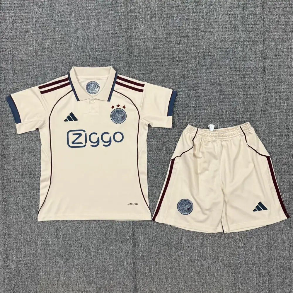 Kit enfant Ajax Amsterdam Extérieur 2 25/26