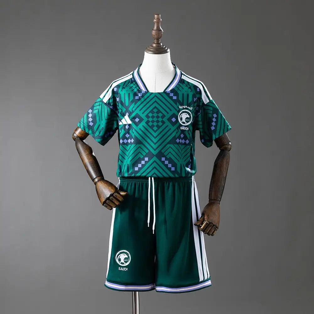 Kit enfant Arabie Saoudite Coupe du Monde 2026 Domicile
