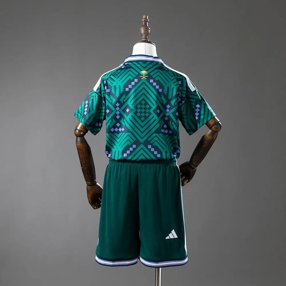 Kit enfant Arabie Saoudite Coupe du Monde 2026 Domicile