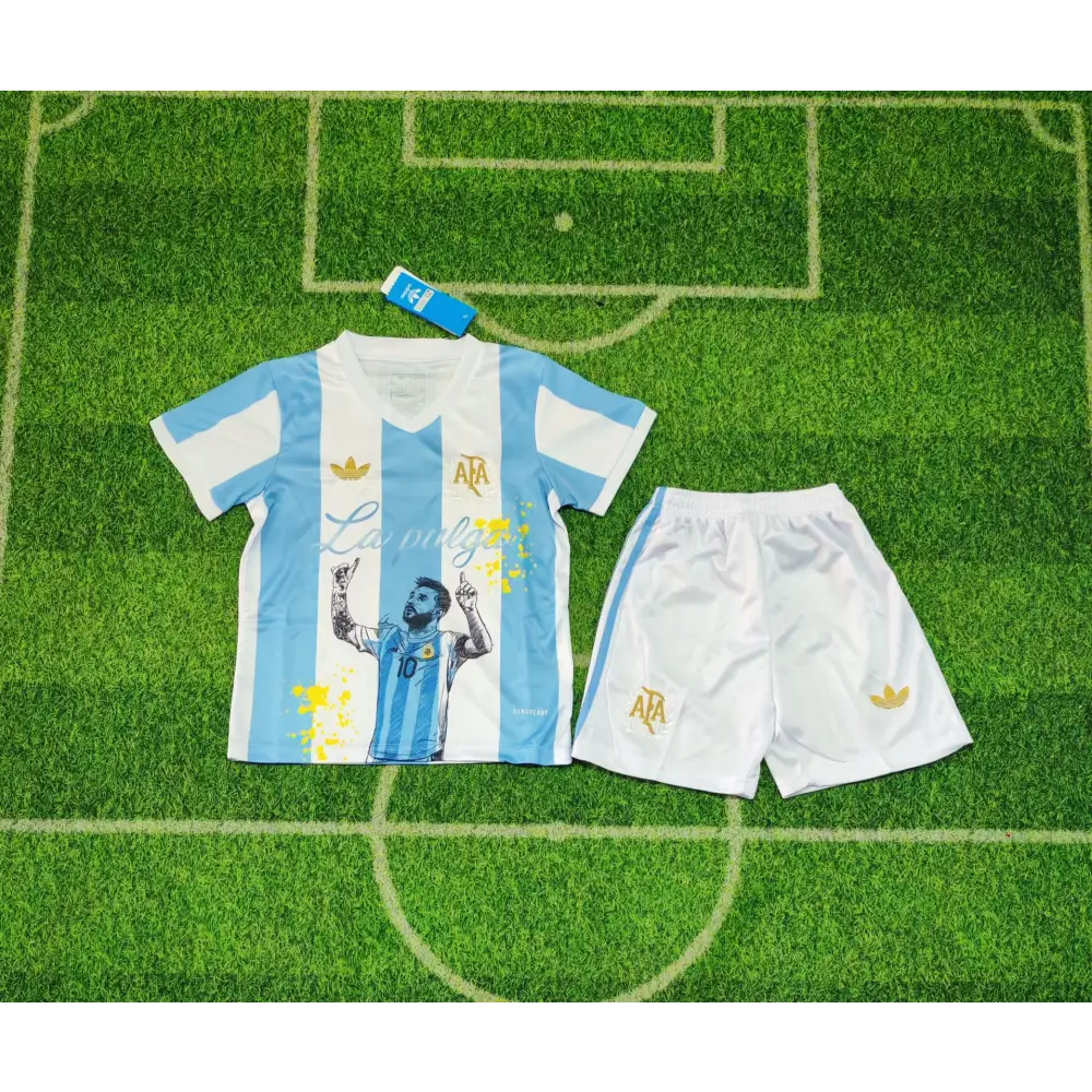Kit enfant Argentine Messi Spécial Edition 2025/2026