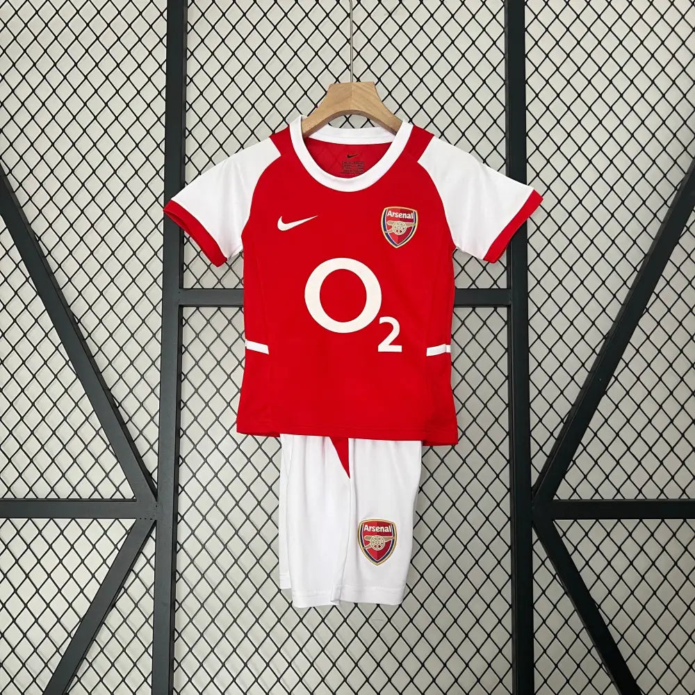 Kit enfant Arsenal Domicile 2004 Retro