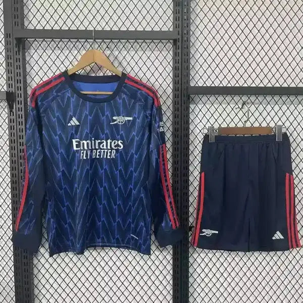 Kit enfant Arsenal  Manches Longues Extérieur 2025/2026