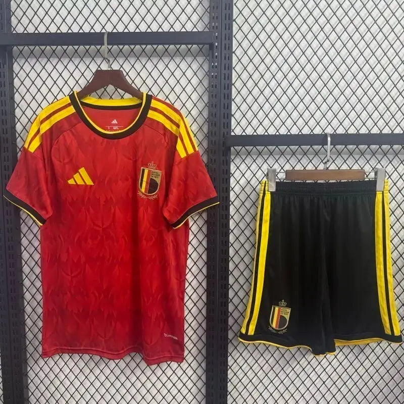 Kit enfant Belgique Coupe du Monde 2026 Domicile