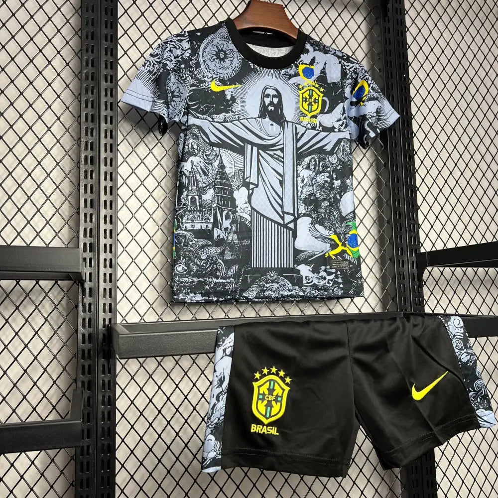 Kit enfant Brésil Christ Corcovado Gris 2024