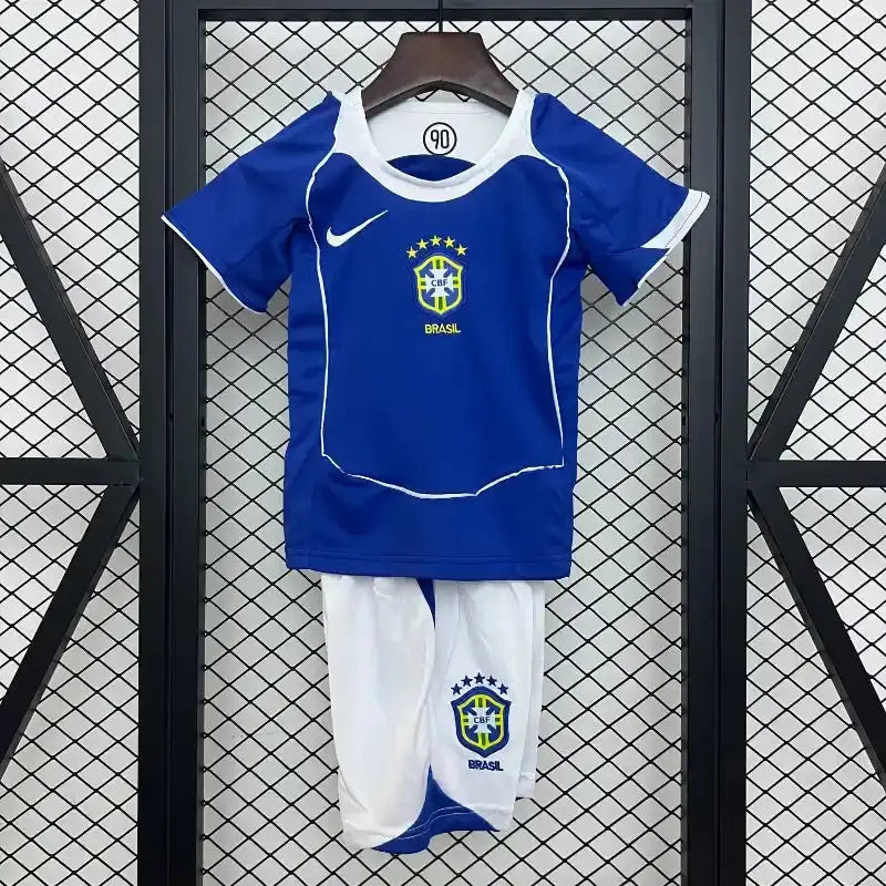 Kit Enfant Brésil Extérieur Retro 2004/2005