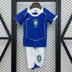 Kit Enfant Brésil Extérieur Retro 2004/2005