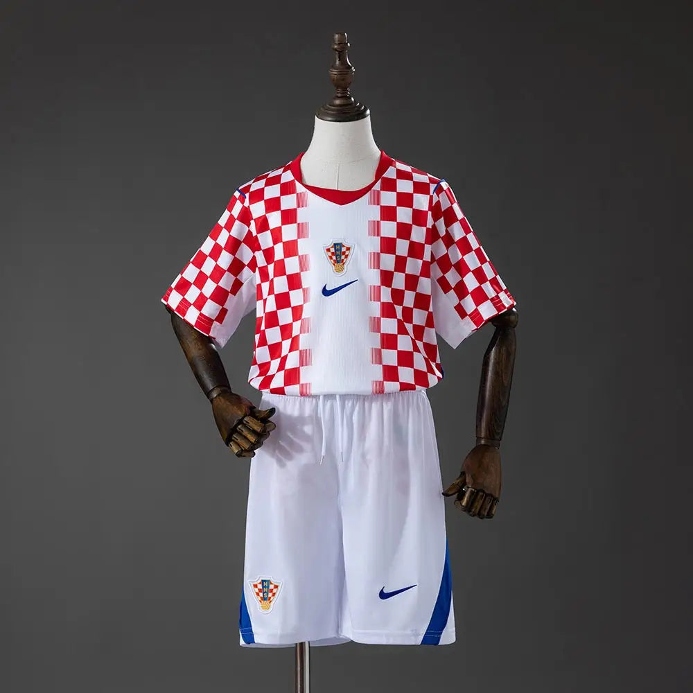 Kit enfant Croatie Coupe du Monde Domicile 2026