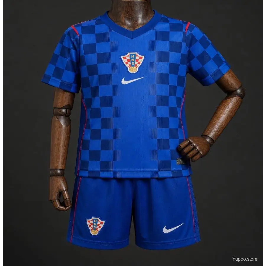 Kit enfant Croatie Coupe du Monde Extérieur 2026