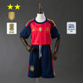 Kit enfant Espagne Domicile Coupe du Monde 2026 2 étoiles