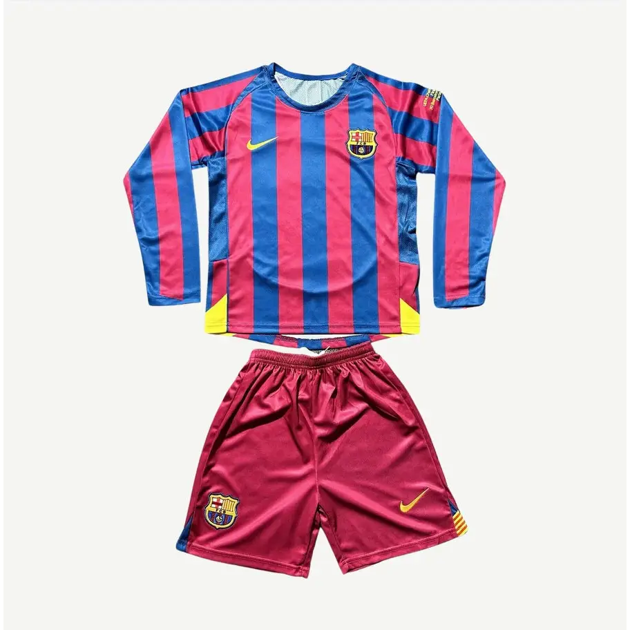 Kit Enfant FC Barcelone 2006 Manches longues