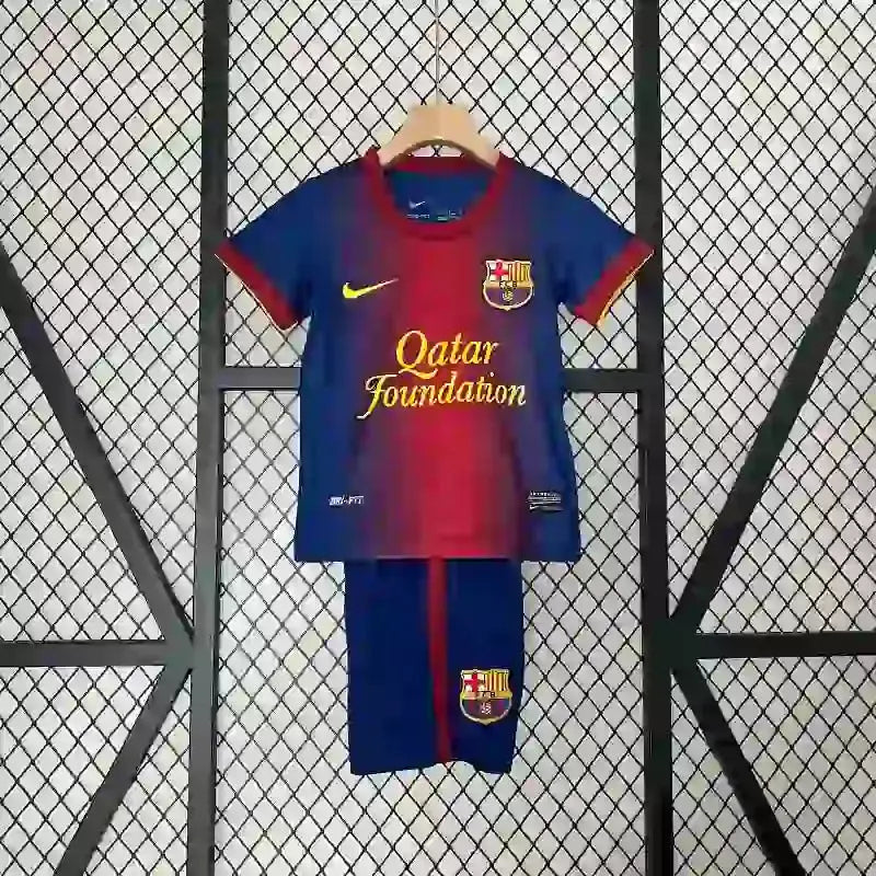 Kit Enfant FC Barcelone Domicile Retro 2012/2013