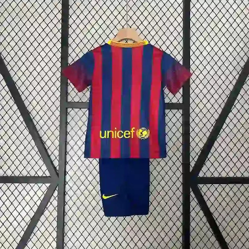 Kit Enfant FC Barcelone Domicile Retro 2013/2014