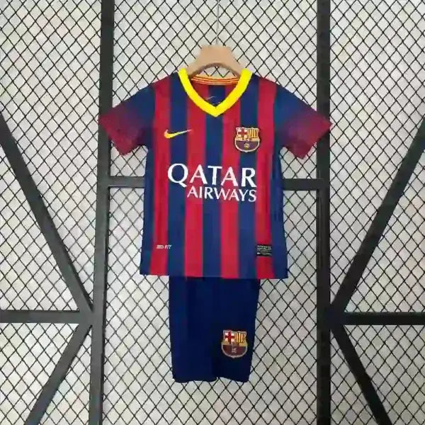 Kit Enfant FC Barcelone Domicile Retro 2013/2014