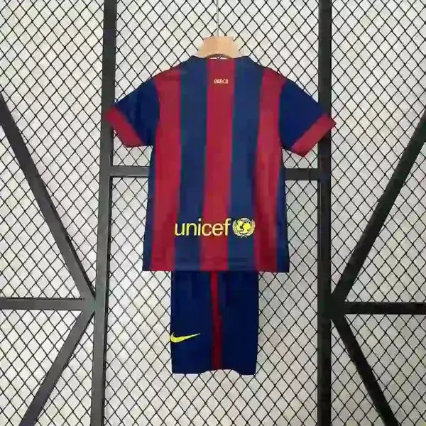 Kit Enfant FC Barcelone Domicile Retro 2014/2015