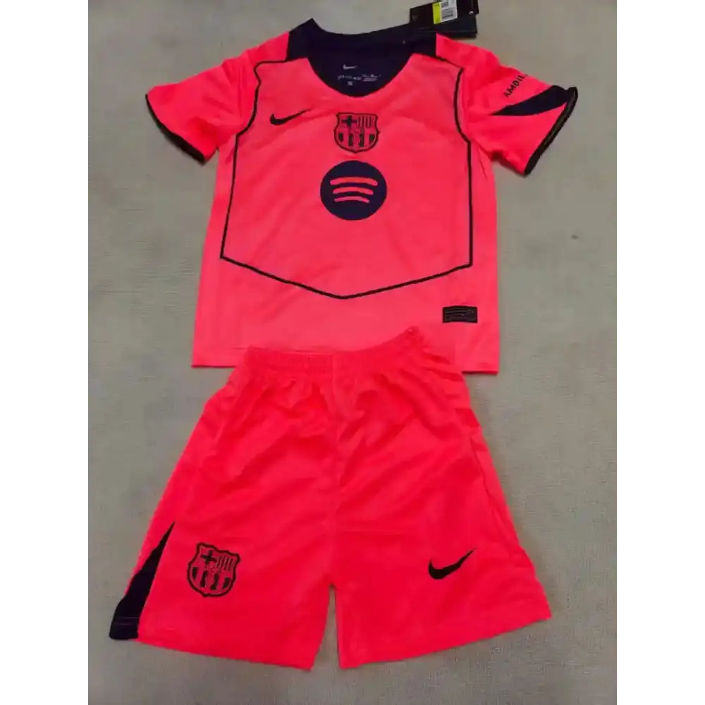 Kit Enfant FC Barcelone Extérieur 2 2025/2026