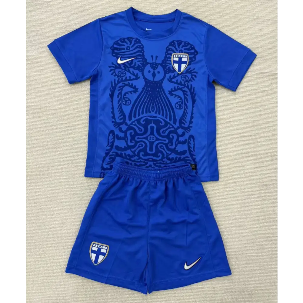 Kit enfant Finlande Extérieur 2025/2026