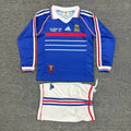 Kit enfant France Domicile Manches Longues Coupe du Monde 1998