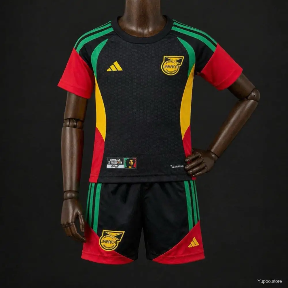 Kit enfant Jamaique Coupe du Monde 2026 Pré match