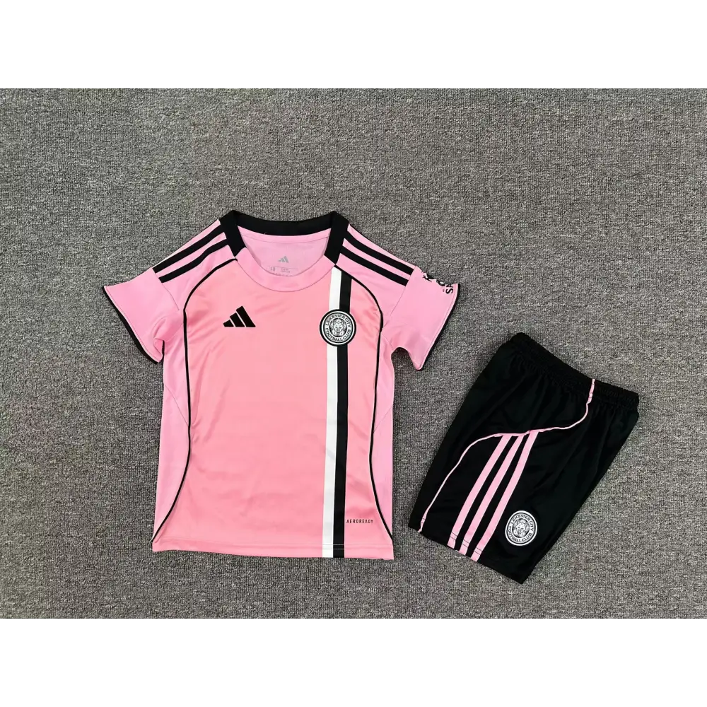 Kit Enfant Leicester Extérieur 2 2025/2026