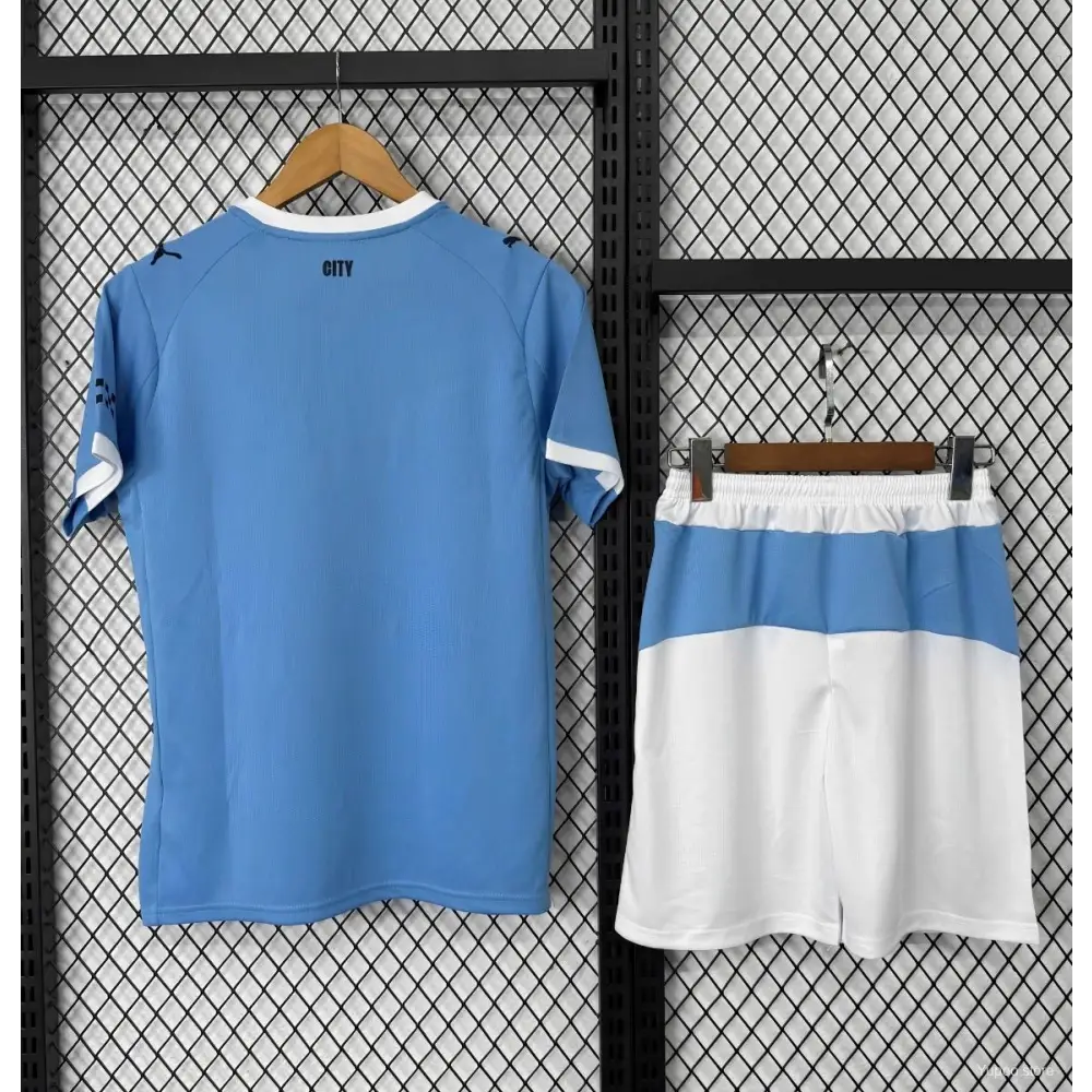 Kit enfant Manchester City Domicile 2025/2026