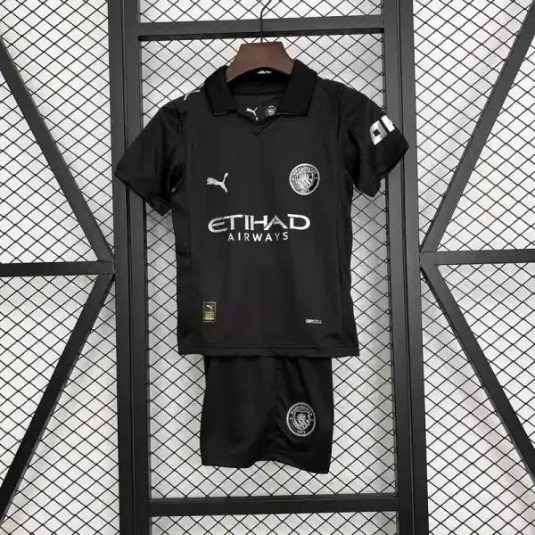Kit enfant Manchester City Extérieur 2025/2026