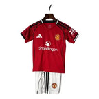 Kit Enfant Manchester United Domicile 25/26