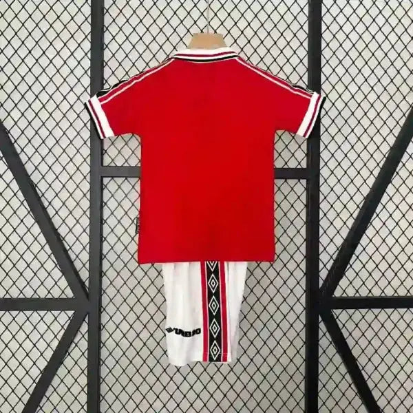 Kit Enfant Manchester United Domicile Retro 1998/1989