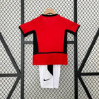 Kit Enfant Manchester United Domicile Retro 2002/2003
