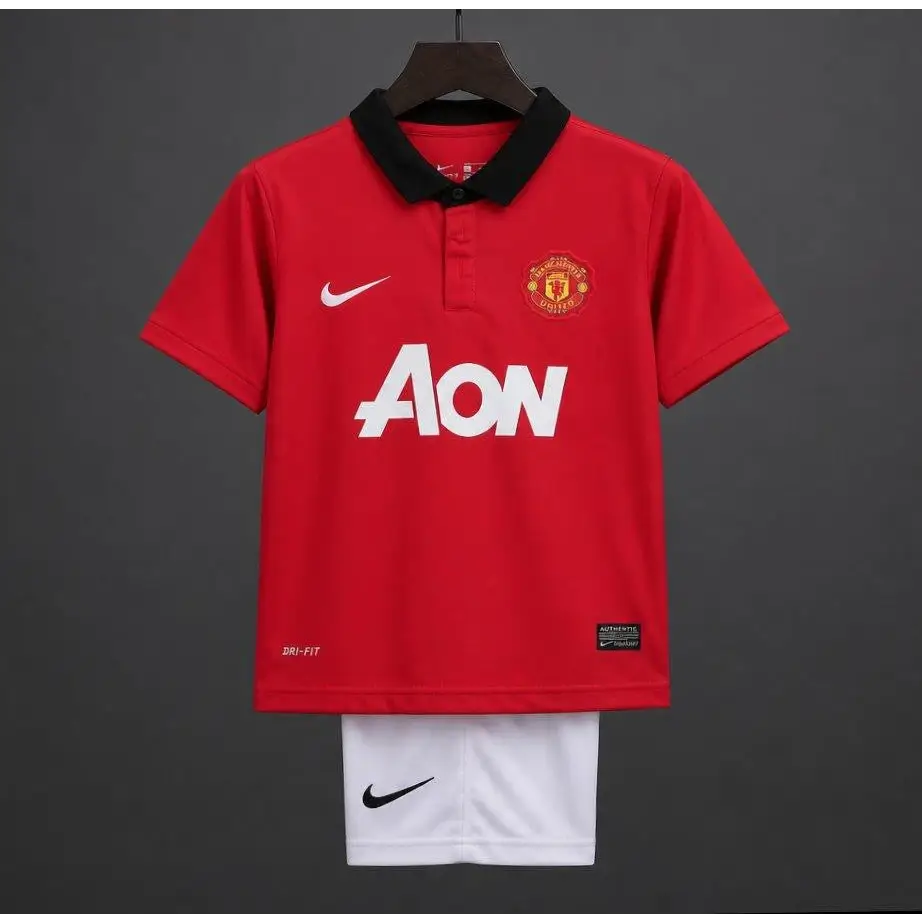 Kit Enfant Manchester United Domicile Retro 2013