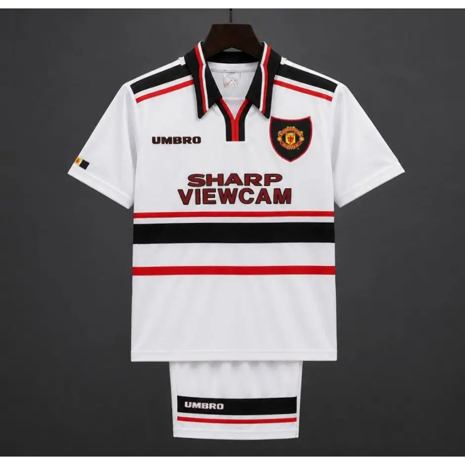 Kit Enfant Manchester United Extérieur Retro 1999