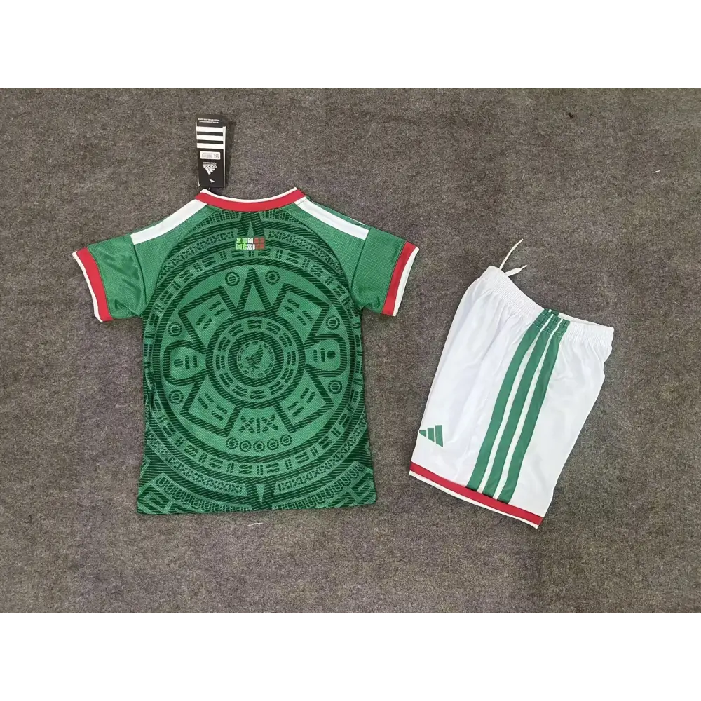 Kit enfant Mexique Domicile coupe du monde 2026